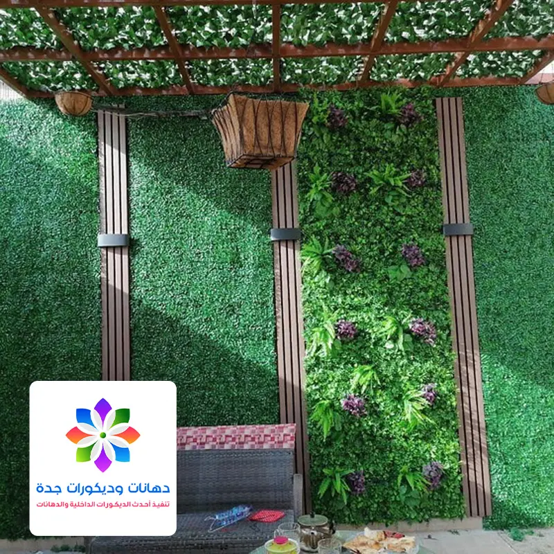 تركيب عشب صناعي