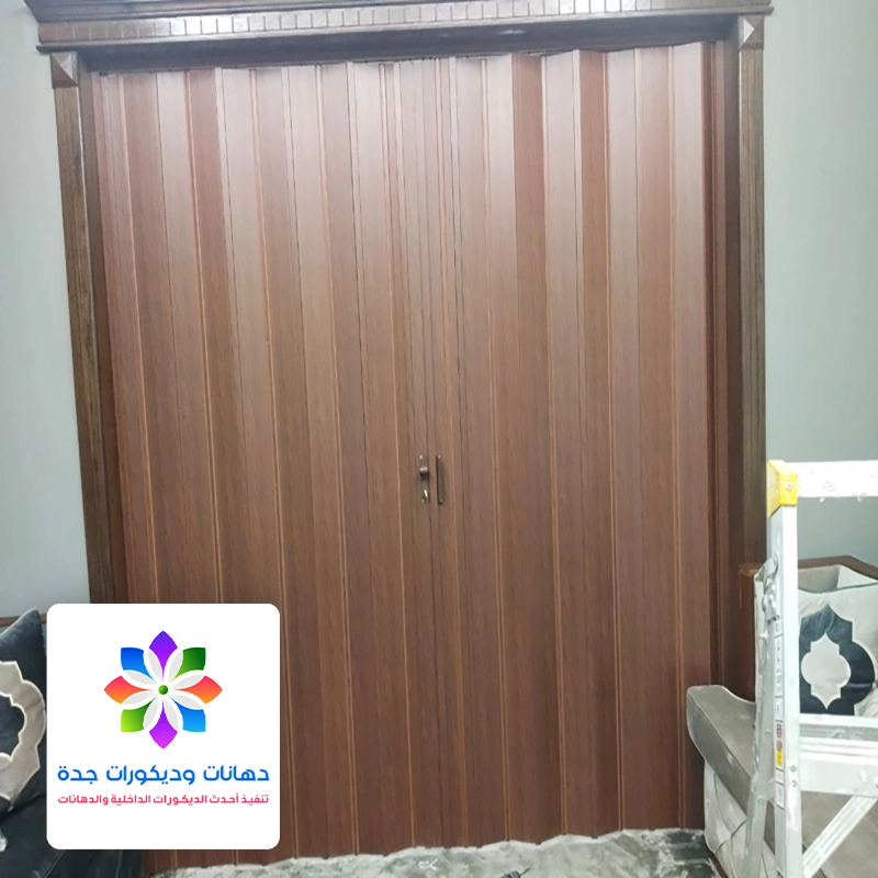 ابواب اكورديون حديثة بجدة