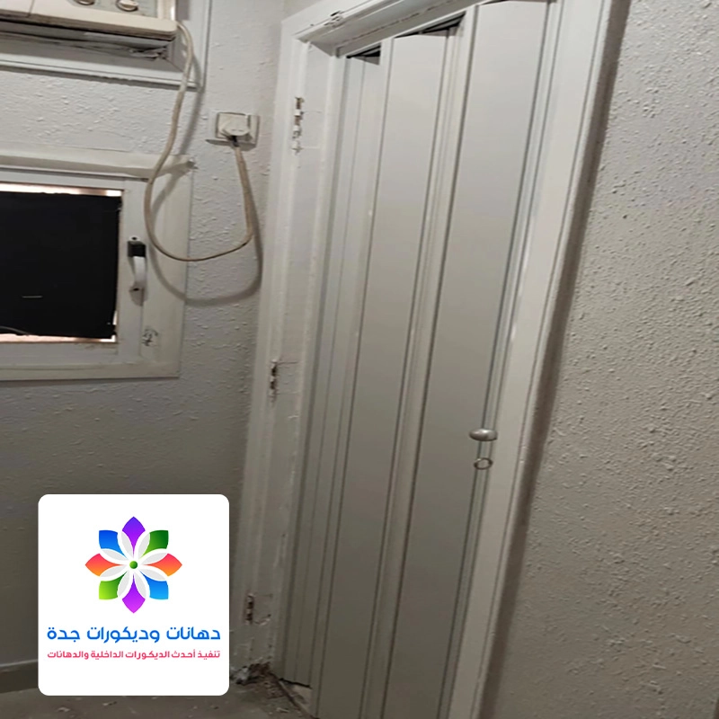 تركيب باب اكورديون للحمام جده